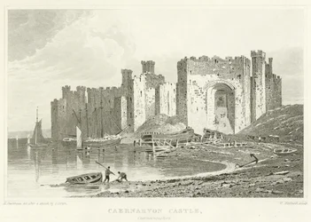 Château de Caernarvon, Caernarvonshire