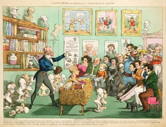 Têtes et cervelles de veaux ; ou une conférence phrénologique, 1826