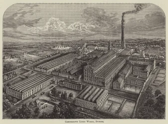 Camperdown Linen Works, Dundee (gravure)