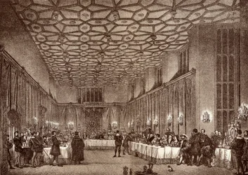 Le Cardinal Wolsey recevant les ambassadeurs français au palais de Hampton Court, de 