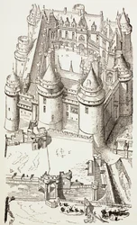 Château de Pierrefonds, France, c.1880