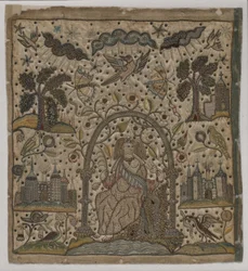 Charité sous une arche, vers 1640