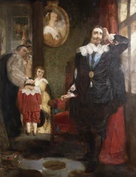 Charles Ier faisant ses adieux à ses enfants
