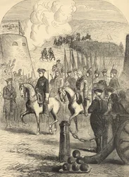 Charles XII de Suède entrant à Copenhague