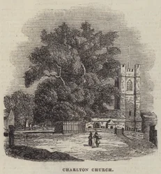 Église de Charlton (gravure)