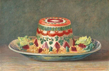 Chartreuse de poulet (lithographie couleur)