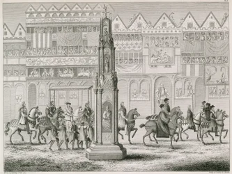 Cheapside Cross, tel qu