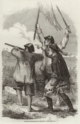 Mandarin chinois et soldats