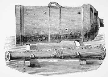 Mortier monstre chinois, 1845