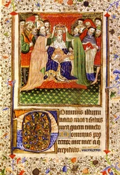 Couronnement du roi Édouard III le 1er février 1327