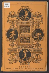 Couverture de The Cornhill Magazine, janvier 1874