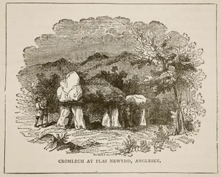 Cromlech à Plas Newydd, Anglesey