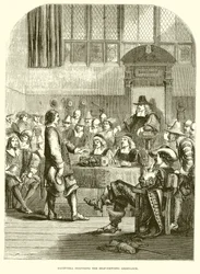 Cromwell proposant l