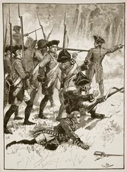 Défaite du général Braddock dans l