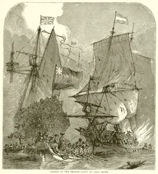 Défaite de la Flotte Française par Lord Howe