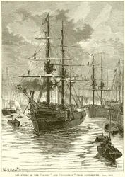 Départ de l