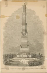 Conception de Charles Burton pour la conversion du Crystal Palace