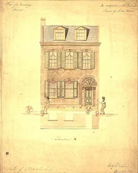 Conception pour le Petit Théâtre, Haymarket, vers 1800