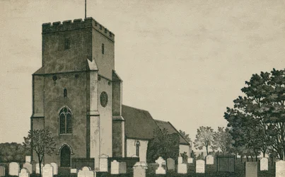 Église de Dovercourt (lithographie)