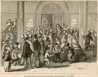 Théâtre de Drury Lane, Londres - engagement pour la pantomime