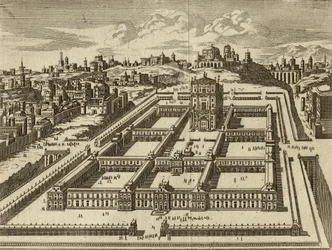 Élévation du Temple de Jérusalem tel que construit par Hérode