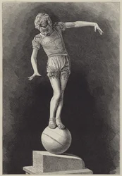 Équilibre, de la statue de Signor Ettore Ximenes