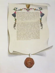 Édition fac-similé de la Magna Carta, publiée pour la première fois en 1225, 1816