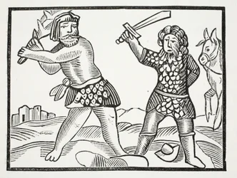 Ferragus lève une armée puissante et assiège la ville d