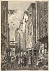 Field Lane vers 1840