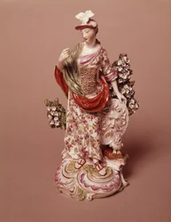 Figure de la déesse Athéna, Derby Porcelain Works, vers 1800