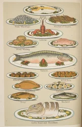 Plats de poisson, de 