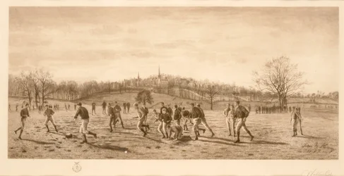 Football à Harrow School, 1887
