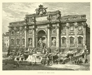 Fontaine de Trevi, Rome