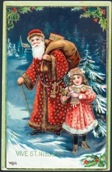 Carte de Noël française