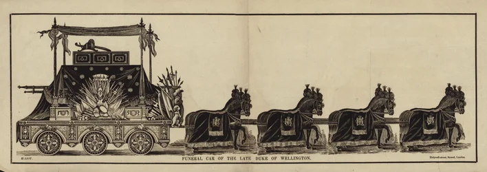Char funéraire du feu duc de Wellington