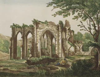 Abbaye de Furness, Lancashire, 1810