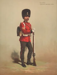 Fusiliers, Sergent, Tenue de Marche