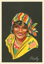 Filles de nombreux pays : Italie