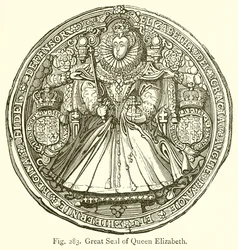 Grand sceau de la reine Elizabeth