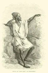Griot, ou homme saint de Sénégambie