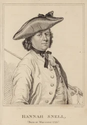 Hannah Snell, née à Worcester en 1723