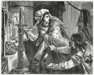 Hélène Kottanerin vole la couronne de Saint-Étienne en 1440, 1882