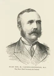 Henry Campbell-Bannerman en tant que Secrétaire en chef pour l