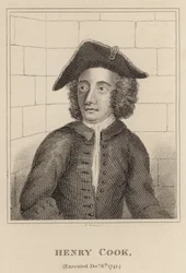 Henry Cook, exécuté le 6 décembre 1741