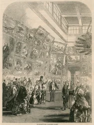 La visite de Sa Majesté à la Royal Academy