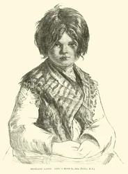Jeune fille des Highlands