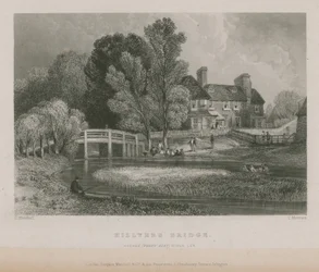 Le bac de Hughes sur la rivière Lea