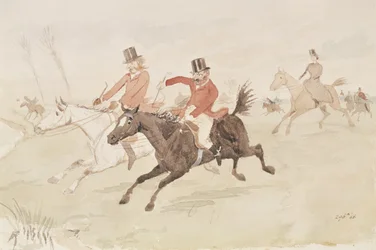 Scène de chasse