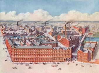 Huntley & Palmers Biscuit Manufactory, Reading, Angleterre