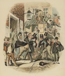 Illustration de Nicholas Nickleby